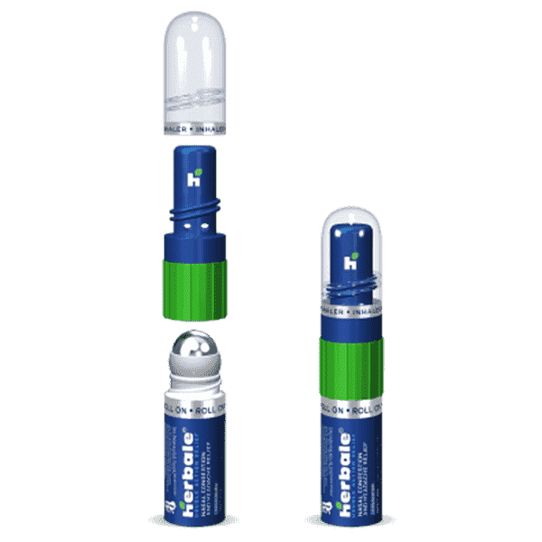 Herbale 2 in 1 Inhaler + Roll